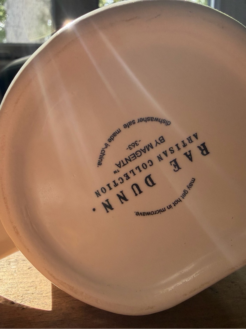 Rae Dunn JOY TO THE WORLD mug - Picture 4 of 4